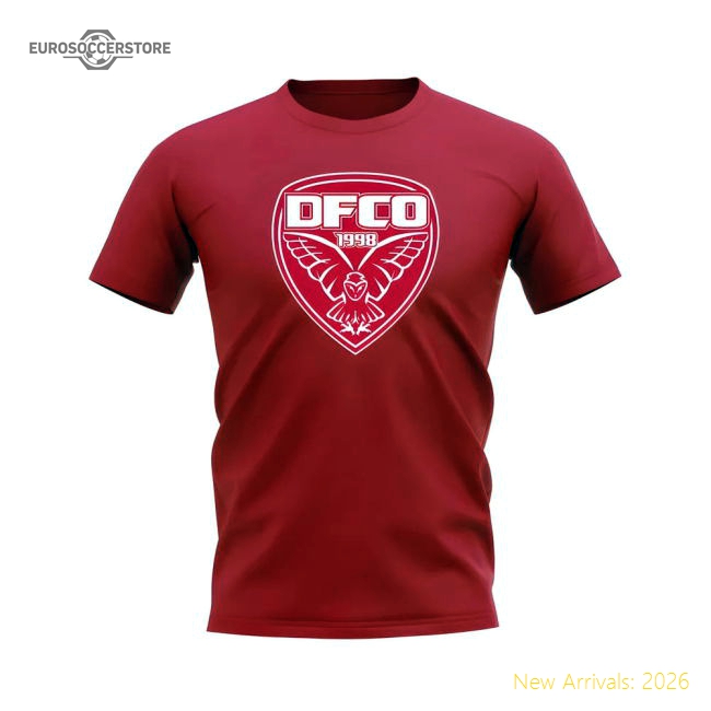 Dijon Badge T-Shirt (Red)-Vantage Point Soccer